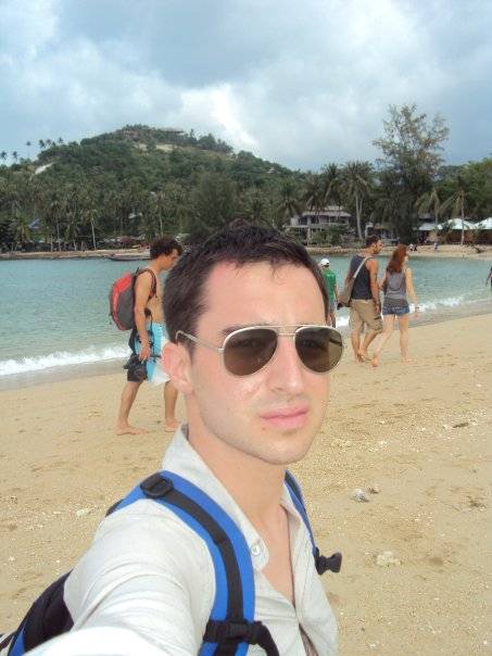 Sur la Plage de Ao Mae Haad, Ko Phangan Sur la Plage de Ao Mae Haad, Ko Phangan