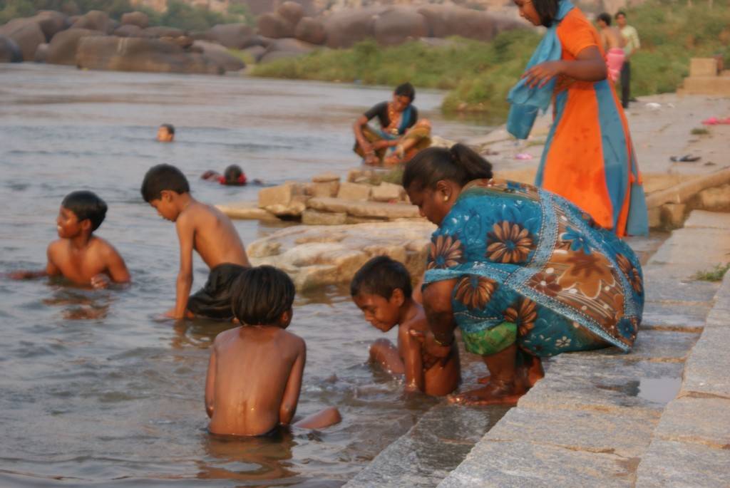 La vie de famille des ghats